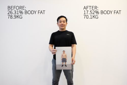 Genesis Gym Fitness Transformations – Gabriel Chew